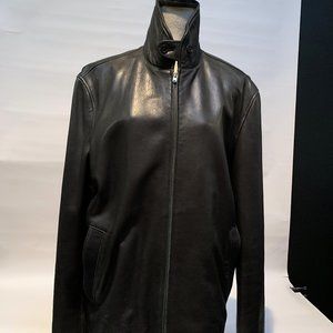 Men's DKNY Black 100% Leather Jacket